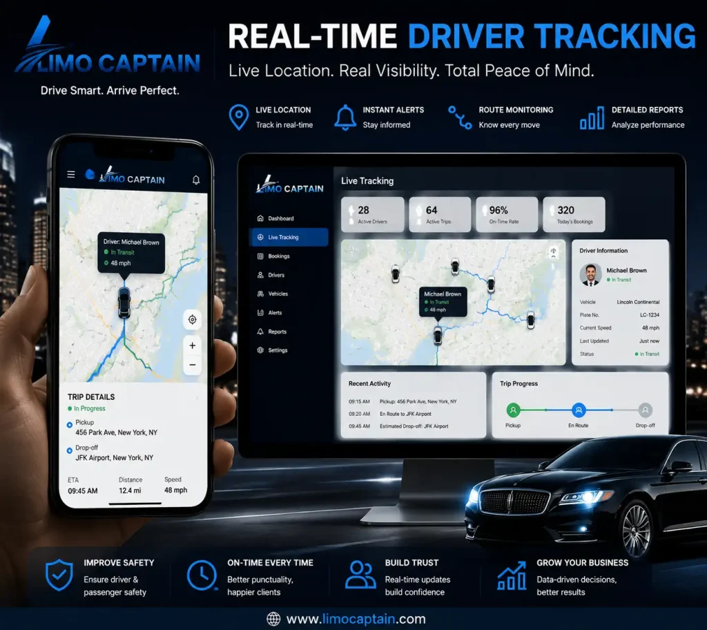 real time driver tracking
