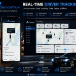 How does real-time driver tracking work?