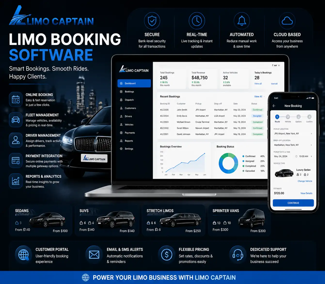 limo booking software