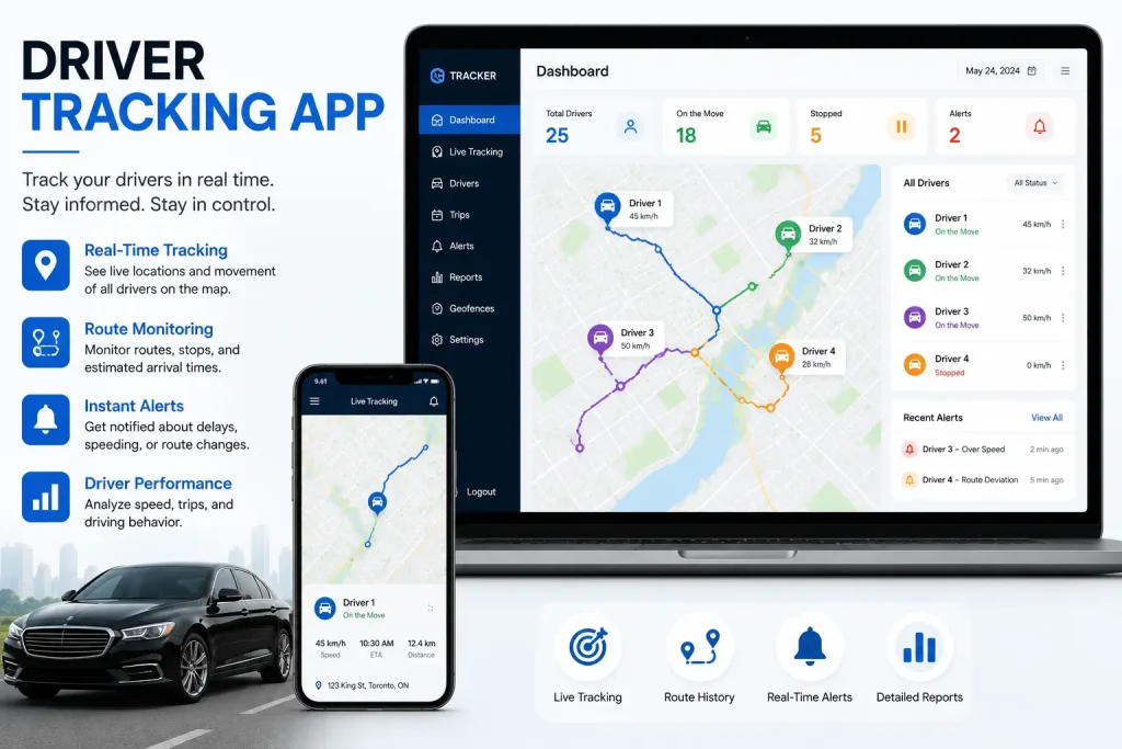 driver tracking software