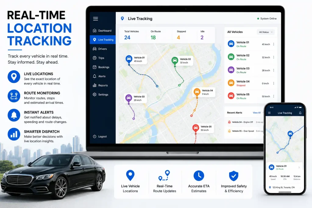 real time location tracking