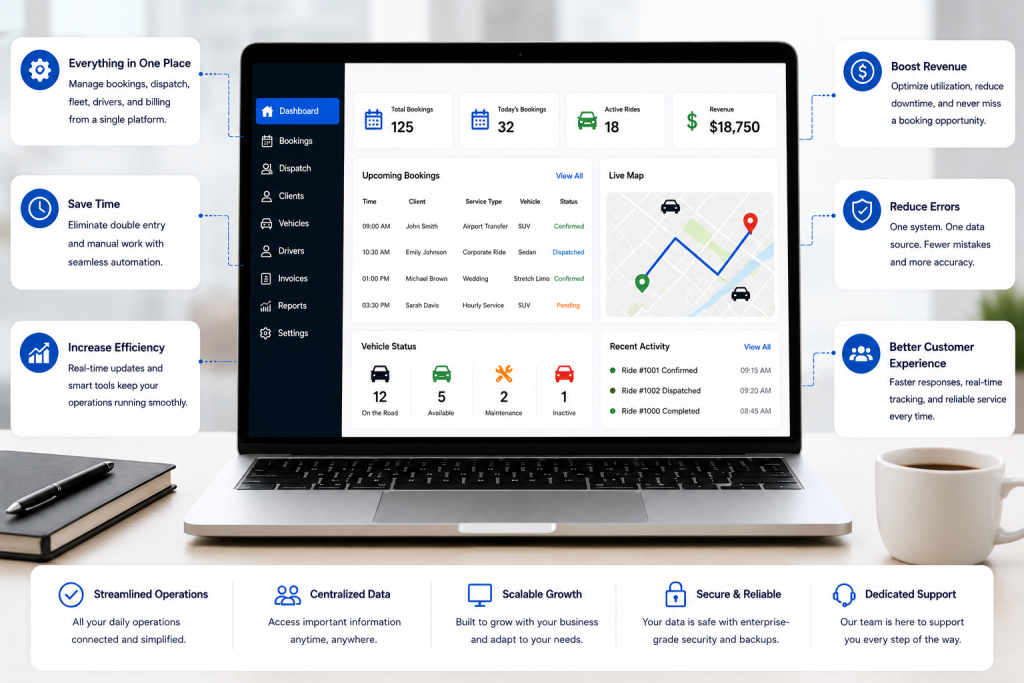 best limo booking software