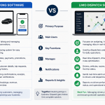 What Is the Difference Between Limo Dispatch Software and Limo Booking Software?