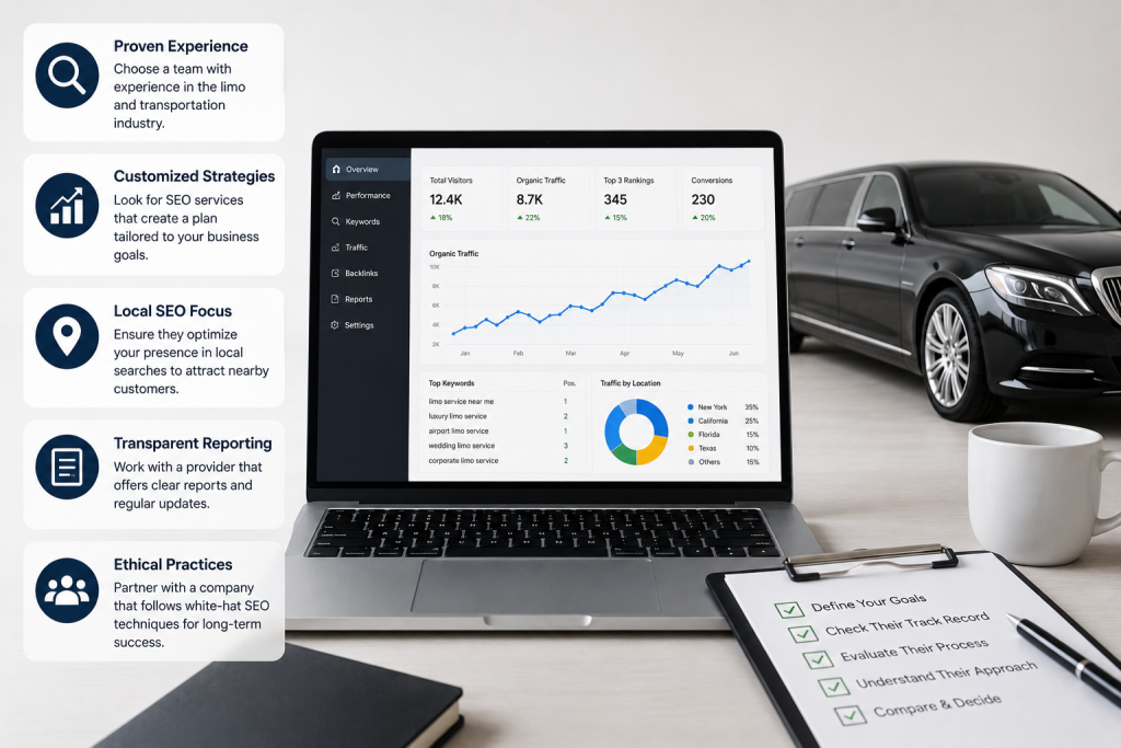 seo service for limo company