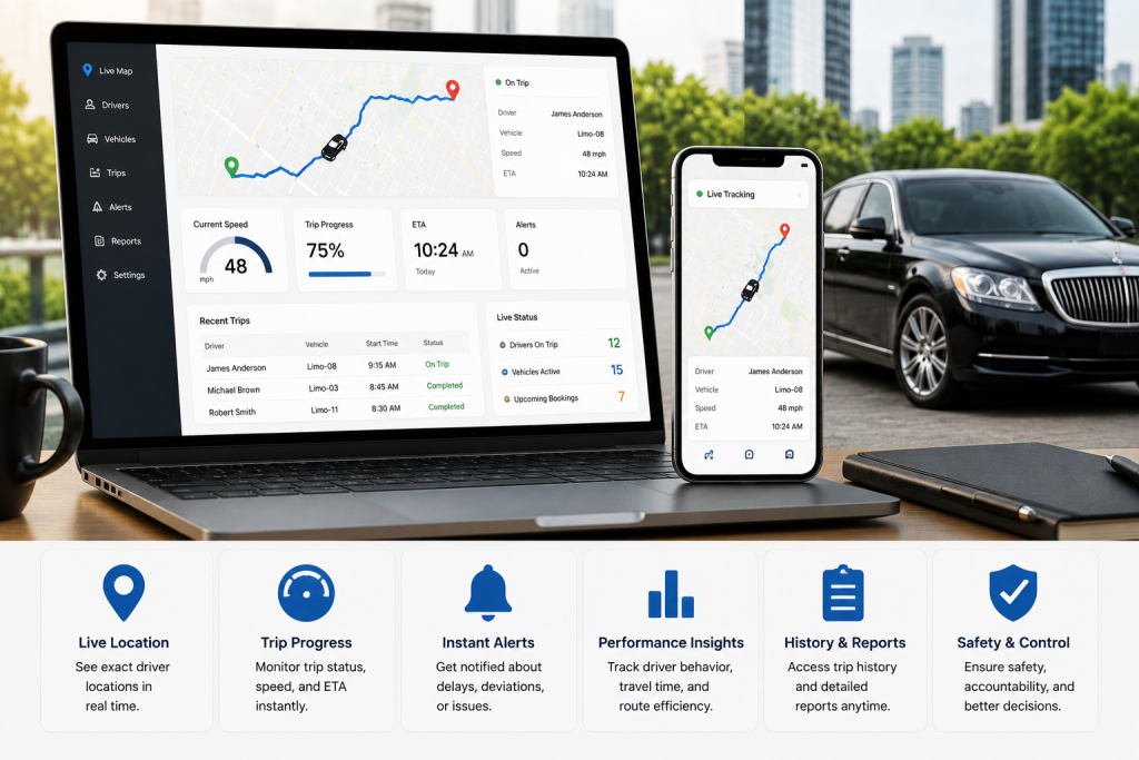real time driver tracking