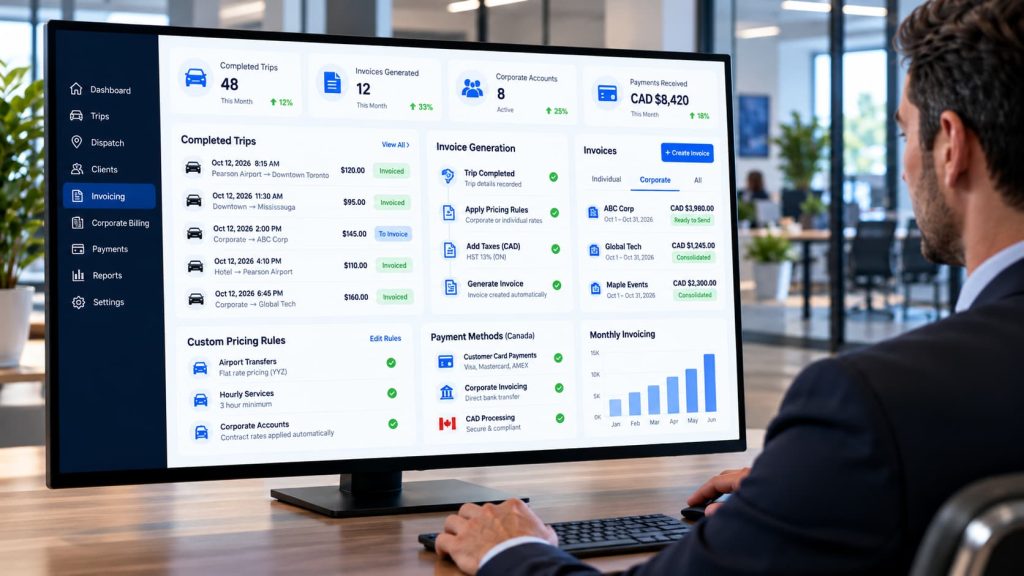 limo invoice software
