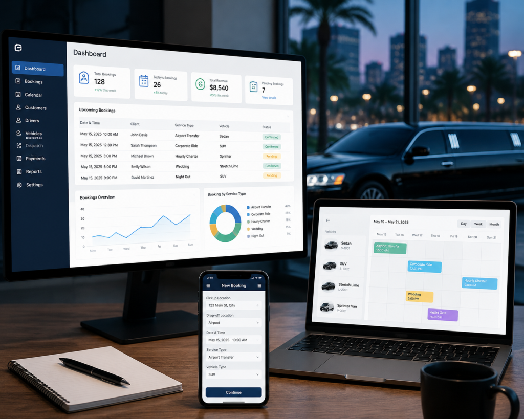 limo booking software