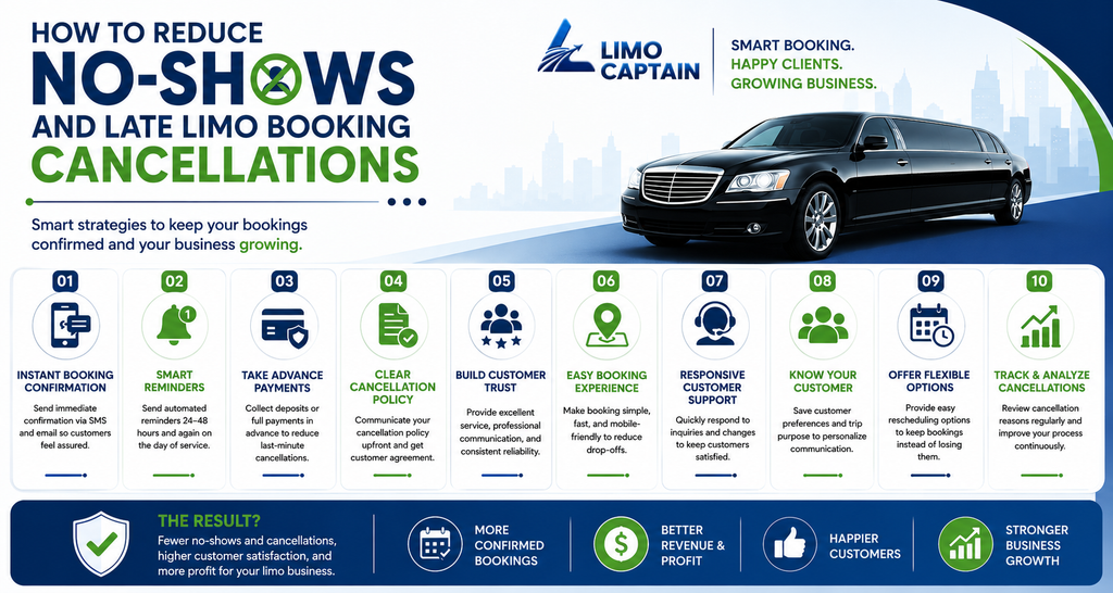 limo booking cancellations